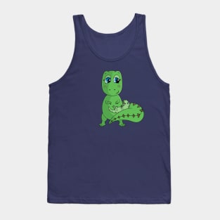 Momma Dinosaur Tank Top